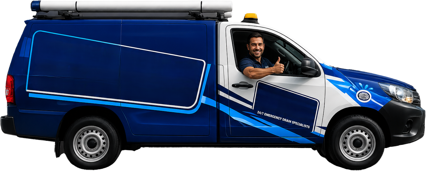 Abbotsford Blocked Drains service van
